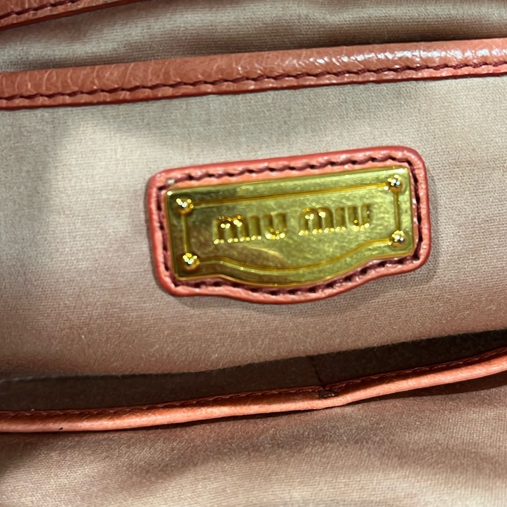 Miu Miu Pink Quilted Women's Bag EUC - Picture 5 of 15